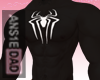 Muscle Spiderman Black