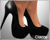 C Classic Black Heels