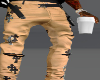 Tan Chrome Jeans