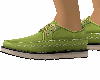 green shoes