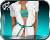 [Ari] Aqua Shirt White