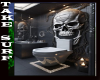 Skull,Lavatory, Bathroom