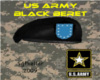 -K- US Army Black Beret