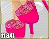~nau~ NisHFa heels pink