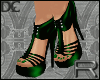 !f Rara Shoes Green