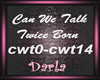 Can We Talk - Twice Born