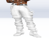 white combats/boots