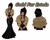 Gold Fur Estola