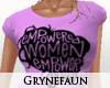 T-shirt empower women