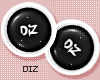 !!D DIZ Gauges Black W