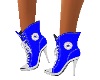 Converse (blue) Heels