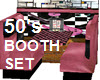 50s BOOTH SET