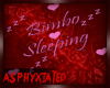 [A] Bimbo Sleeping sign
