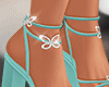 vis teal heels