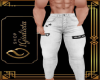 PANTS JEANS WHITE
