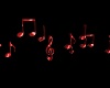 MusicNote Lights-Red