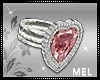 ::M:: Heart Diamond Ring