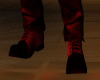 (DRM)Black and red boot