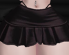 E| Black Pleated Skirt