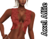 AA Red Boho Top