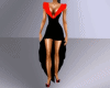 Dresses black red 