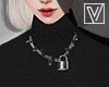 vL . Locked Necklace F