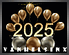 2025 Balloons Sign