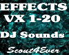 DJ Sound Effects VX 1-20