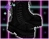 Black Chain Boots