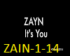 Zain-It's-You
