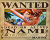 Nami Wanted Poster