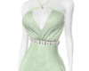 Green bridesmaid