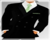 Blk Suit JK/Lt Green Tie