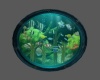 Round Fish Tank - Teal