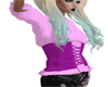 Raphy Corset -pink