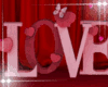 Love Sign  Red Pink
