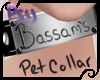 Psy- Bassam's pet collar