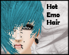*HOT Blue Emo Hair
