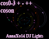 DJ LIght Colored Stars