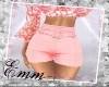 !E! Candy Pink Shorts