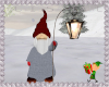 Santa Gnome Lamp