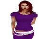 Purple girly Tee shirt