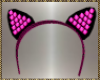Pink Hallween Kitty Ears