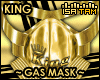 ! GOLD KING Gas Mask