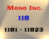 Mono Inc. - 118