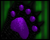 P|Black/Purple Dino Paws