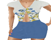 Sweater and Skirt Set