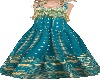Blue Bohemian Maxi