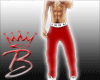 [BE] Sweat Pants Red