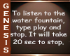 GD Fountain instructions